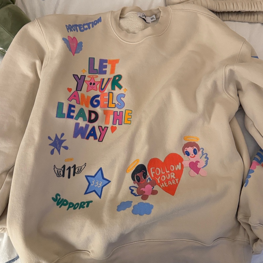 Mayfair x @iscreamcolour Angel Numbers Cloud Sweatshirt